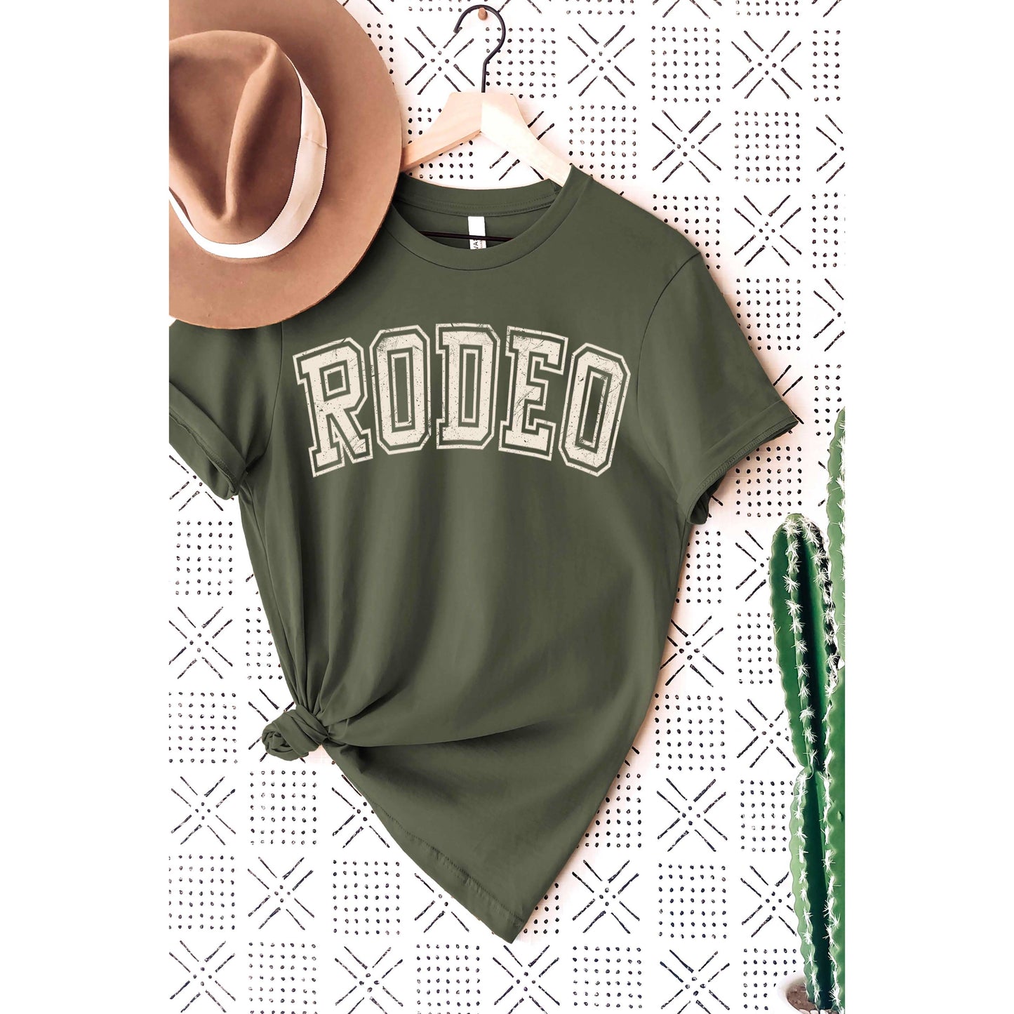 RODEO Graphic Tee Olive
