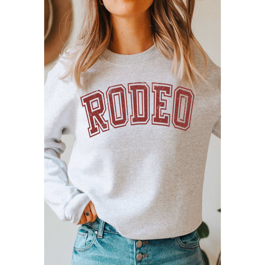 RODEO Graphic Sweatshirt Ash