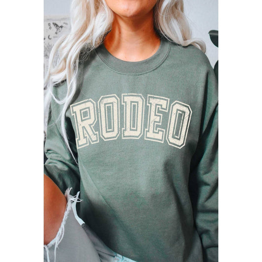RODEO Graphic Sweatshirt Olive