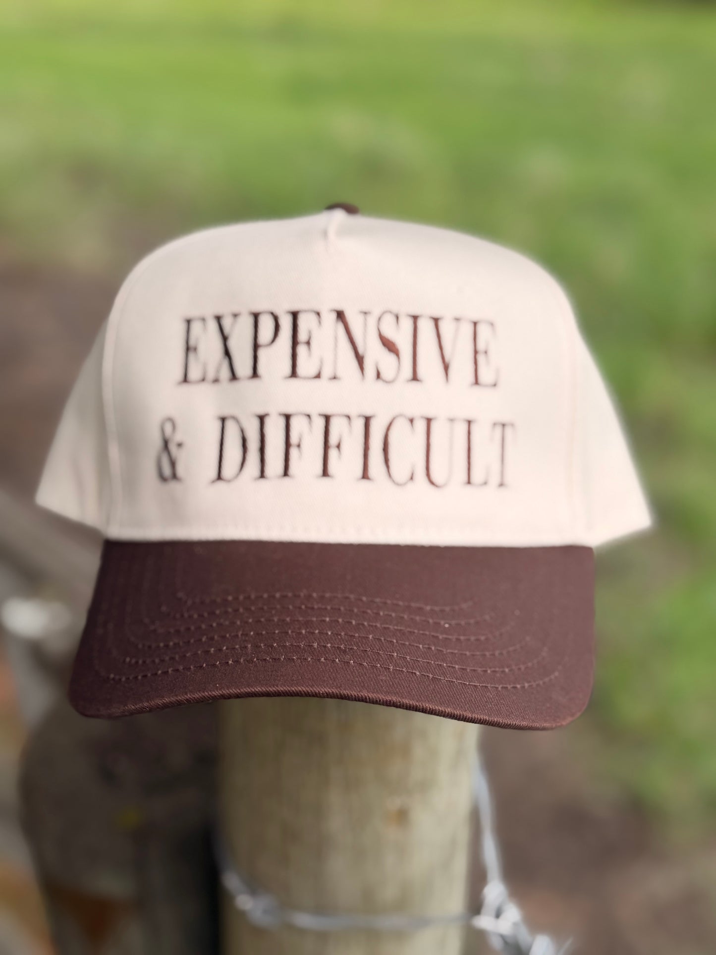 Expensive & Difficult- Brown