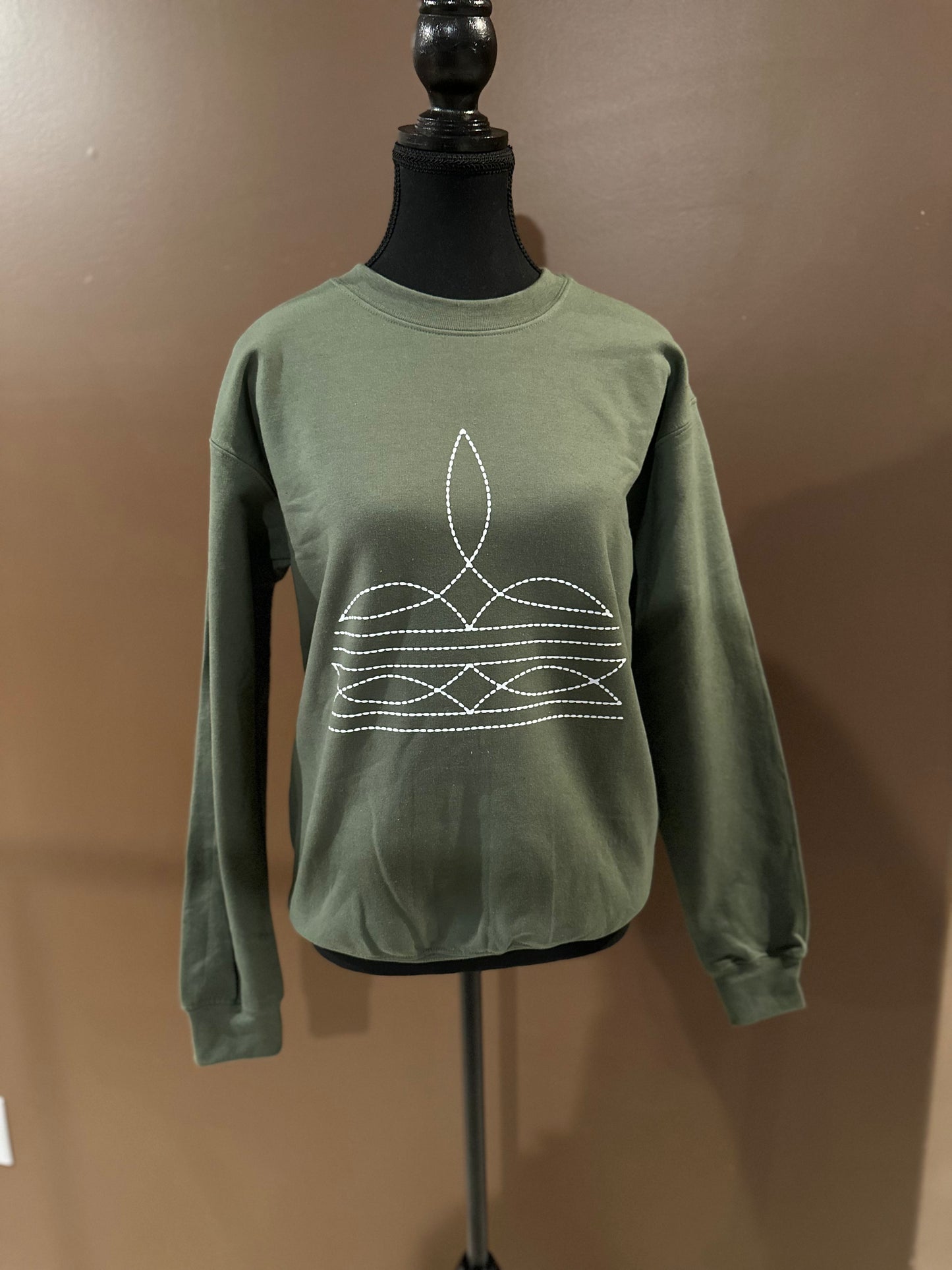 Bootstitch Crew Military