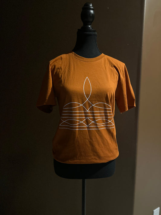 Bootstitch Tee Rust