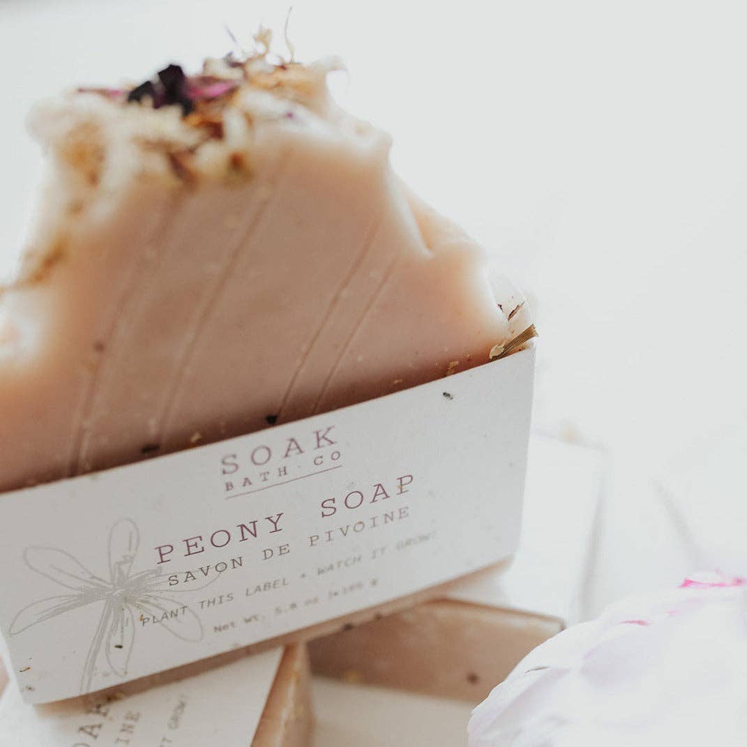 Peony Soap Bar