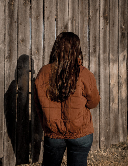Barn Jacket-Chocolate