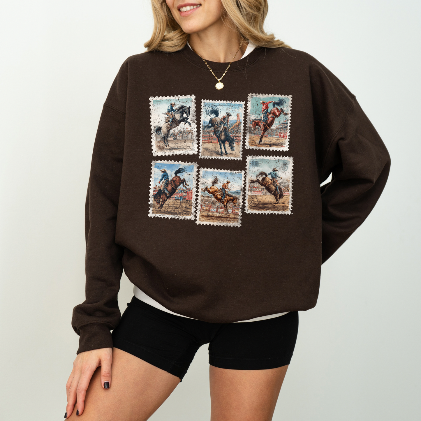 Retro Western Bronc Crew