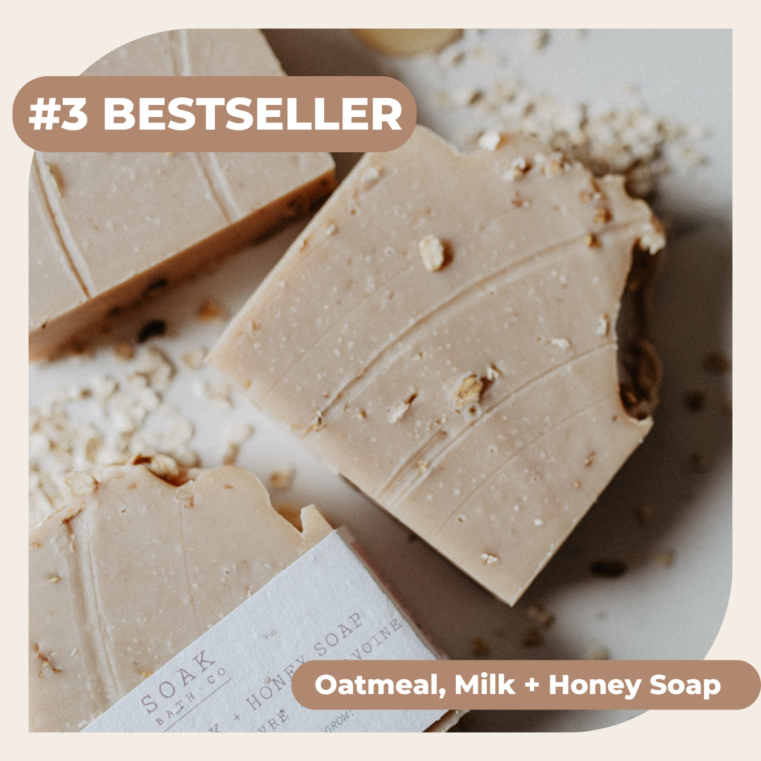 Oatmeal, Milk and Honey Soap Bar