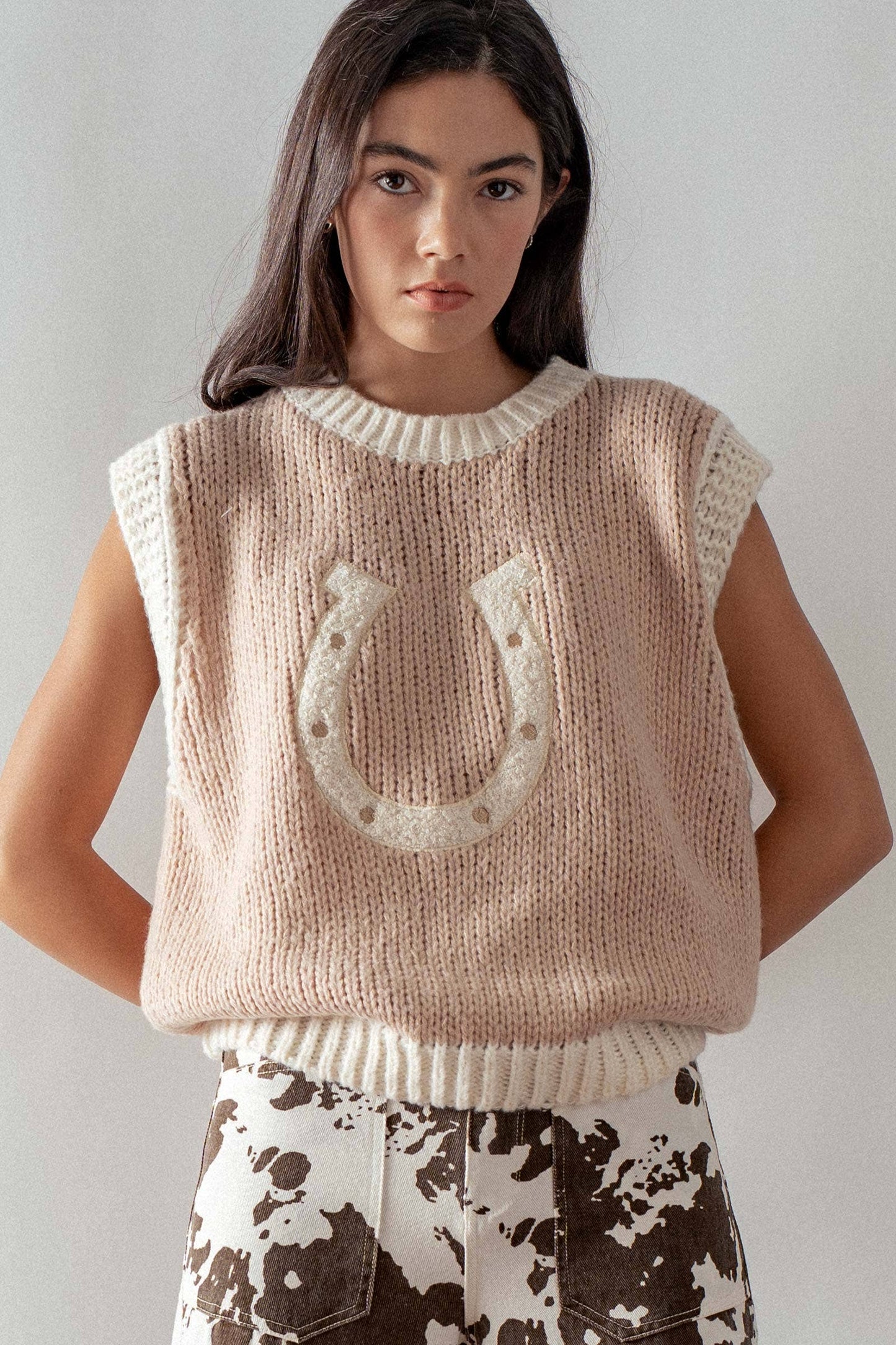 Horseshoe Sweater Vest