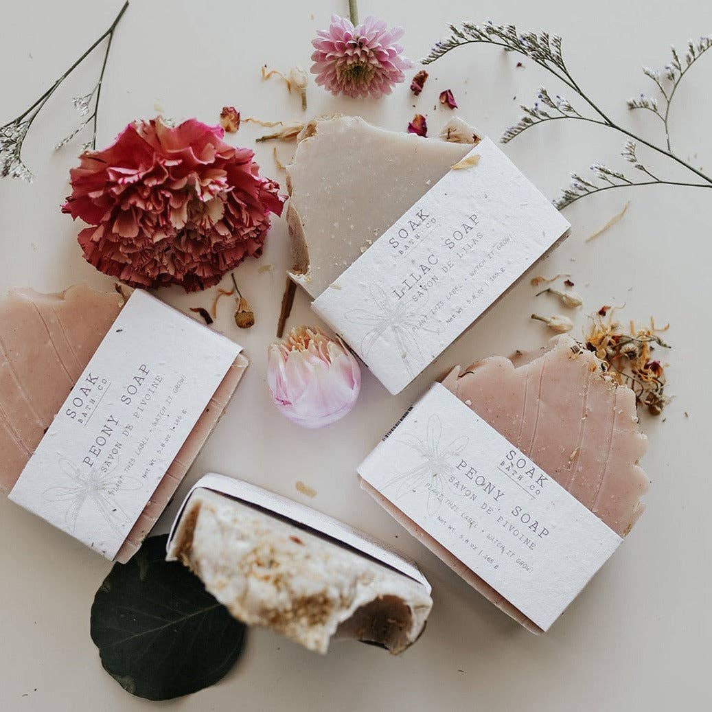 Peony Soap Bar