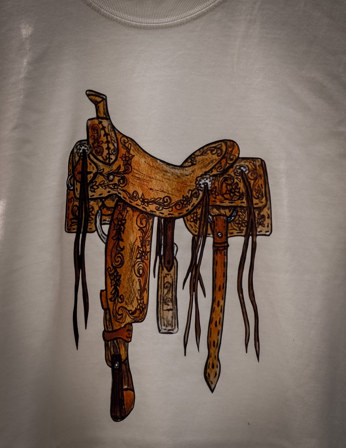 Tooled Saddle Graphic Tee