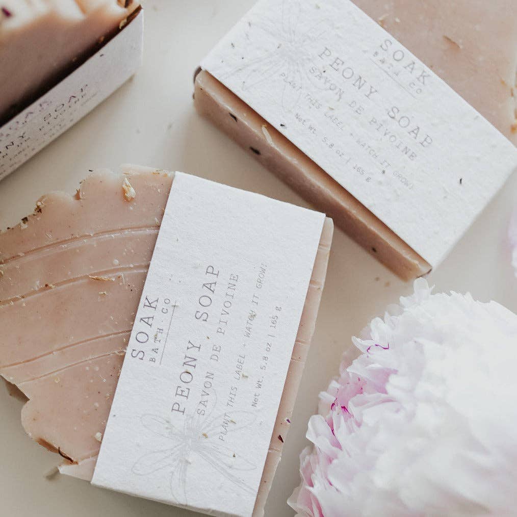 Peony Soap Bar