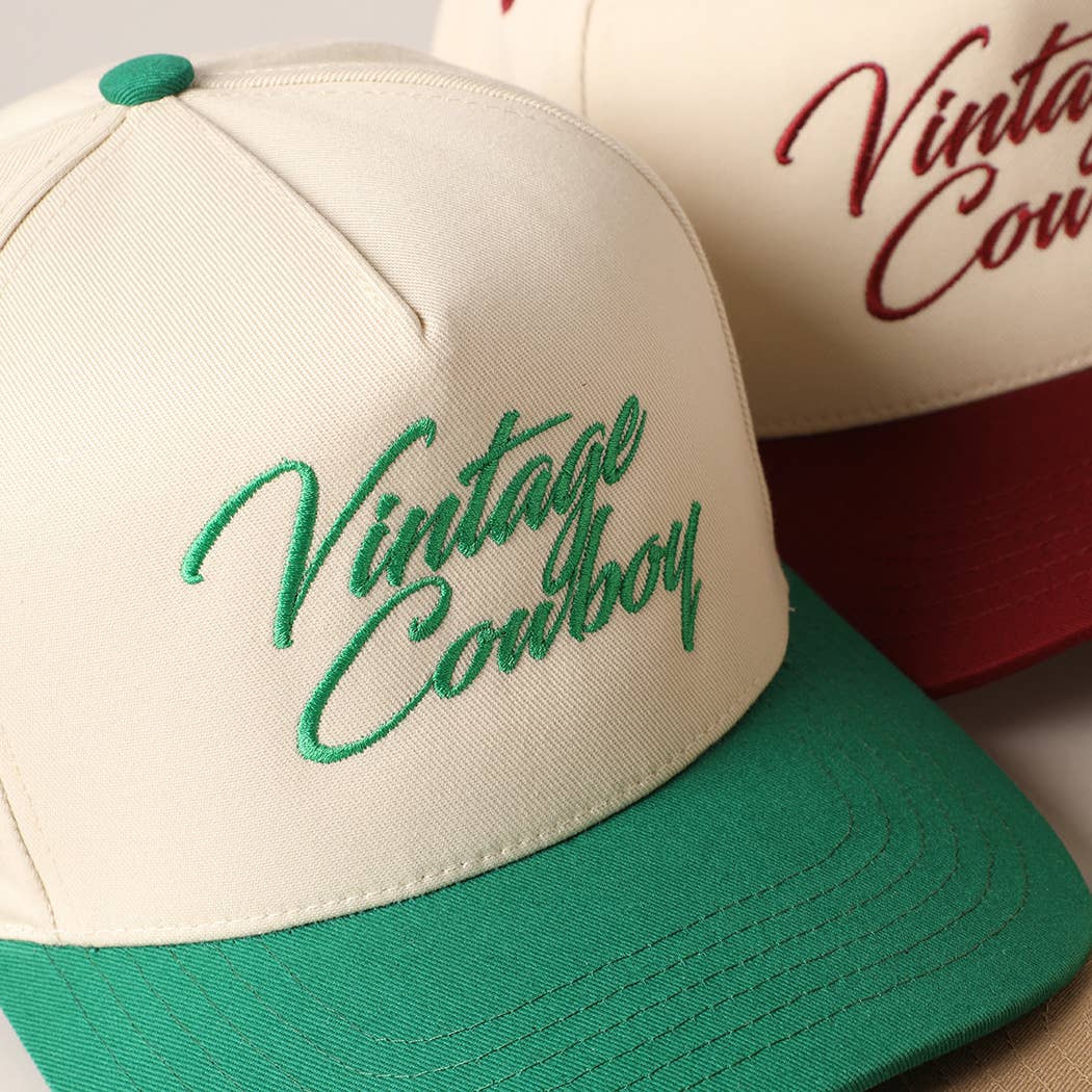Vintage Cowboy Green