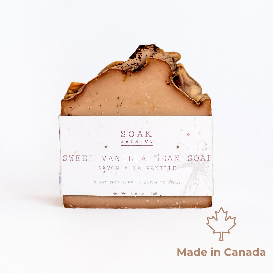 Sweet Vanilla Bean Soap Bar