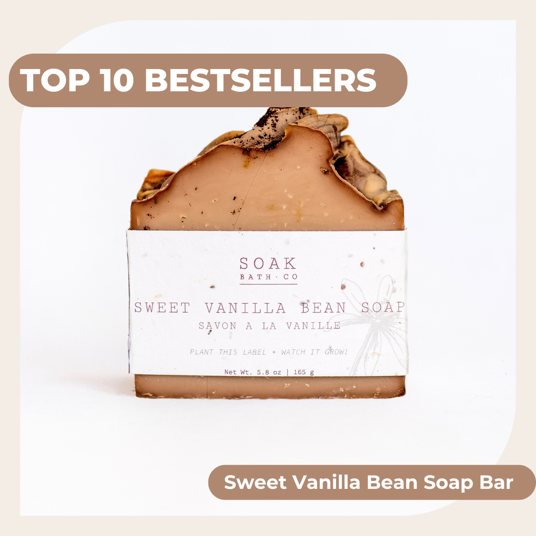 Sweet Vanilla Bean Soap Bar