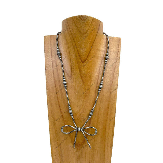 Navajo pearl Bow Necklace