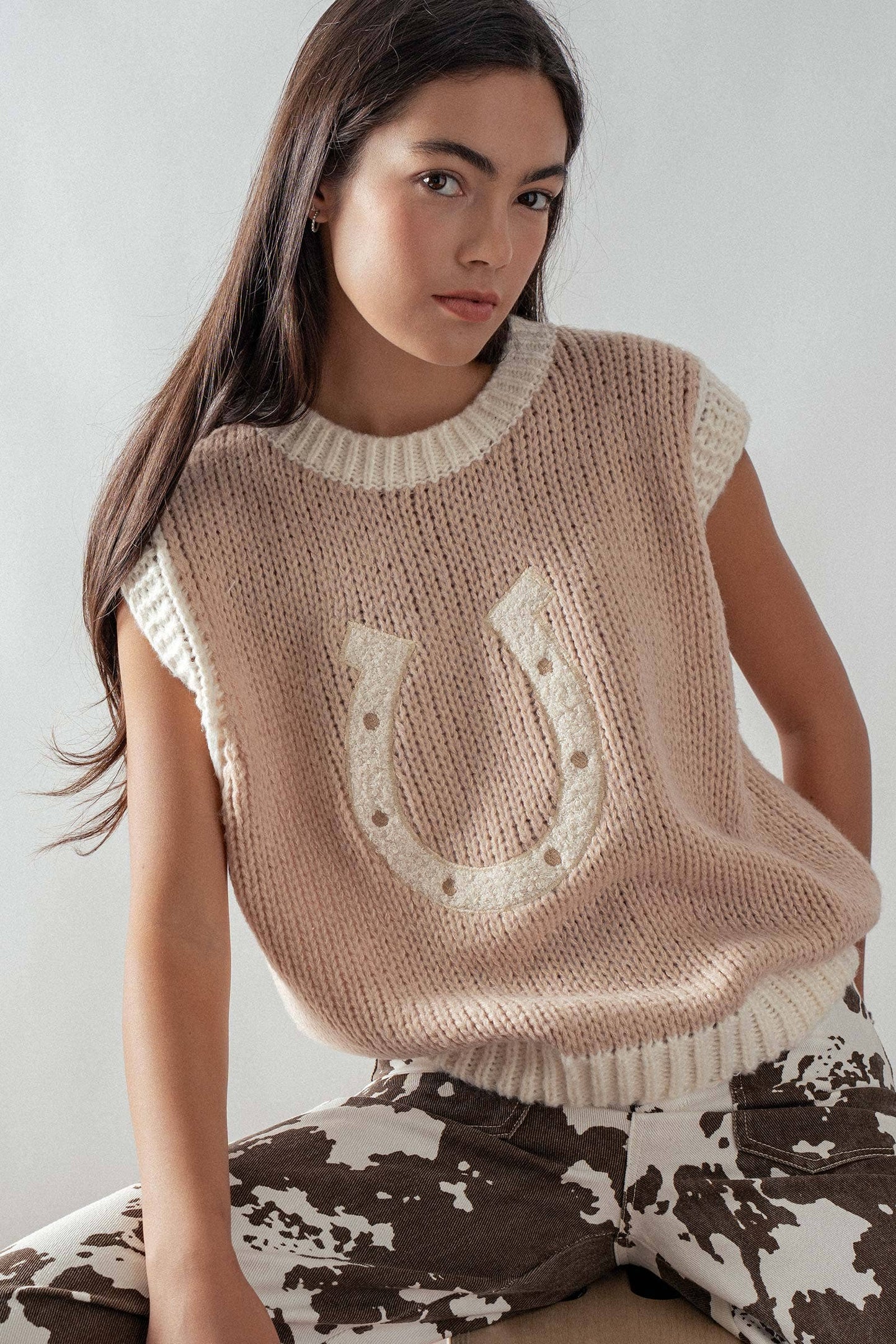 Horseshoe Sweater Vest