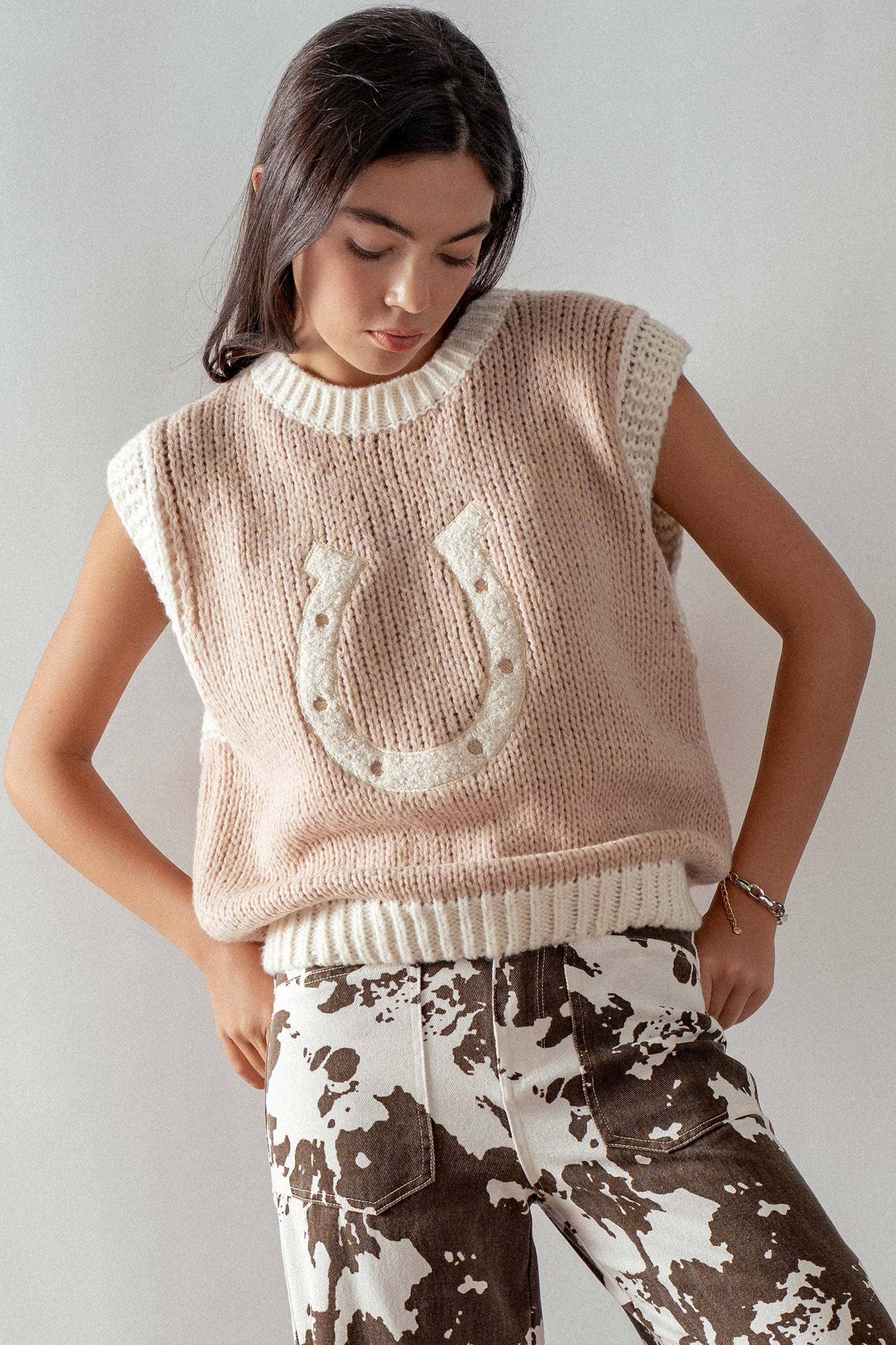 Horseshoe Sweater Vest