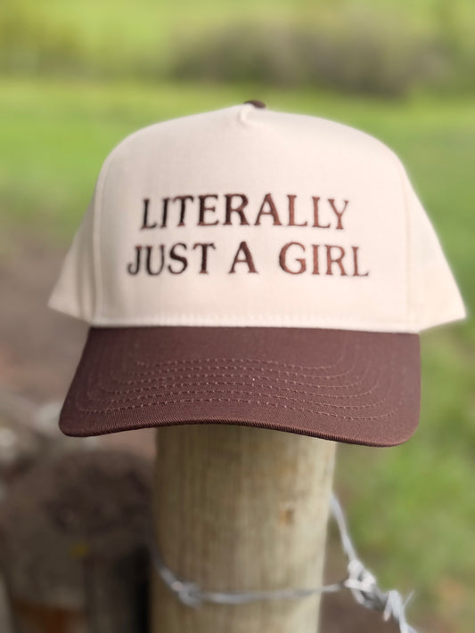 Literally Just A Girl- Brown