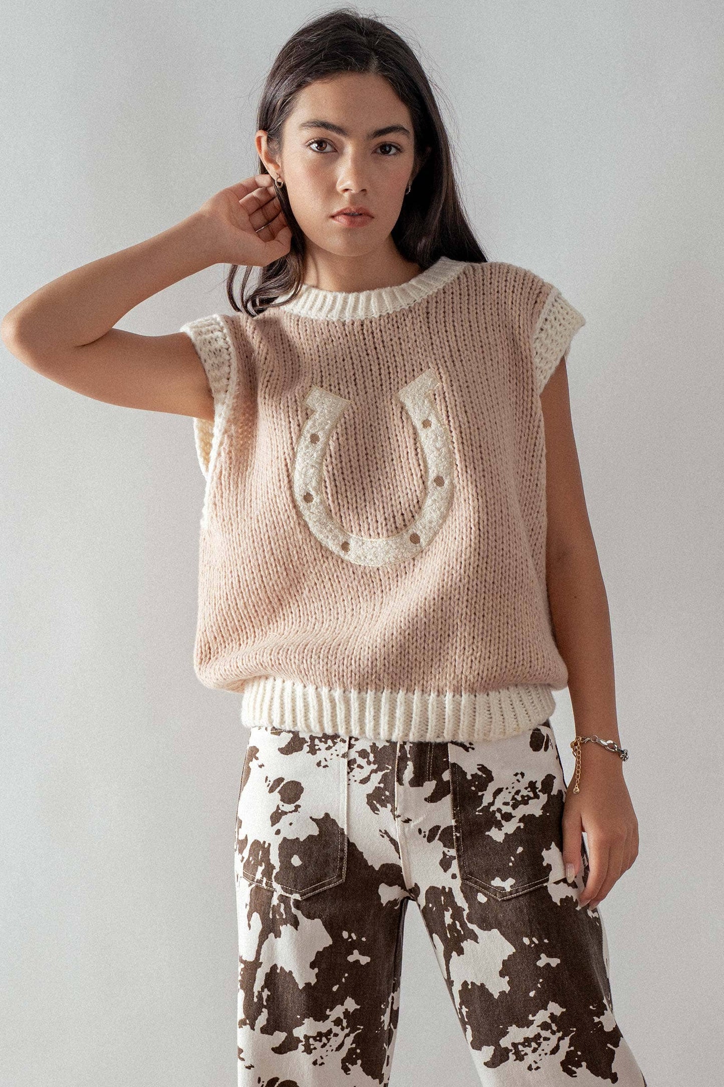 Horseshoe Sweater Vest