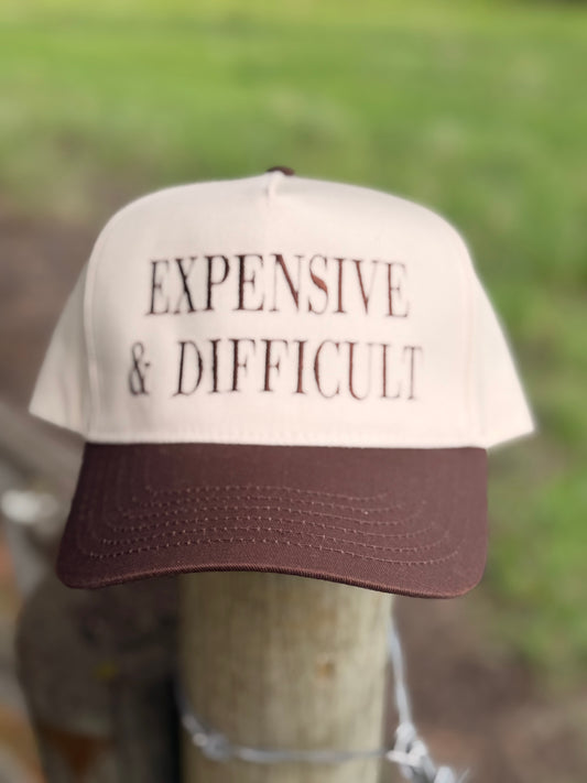 Expensive & Difficult- Brown