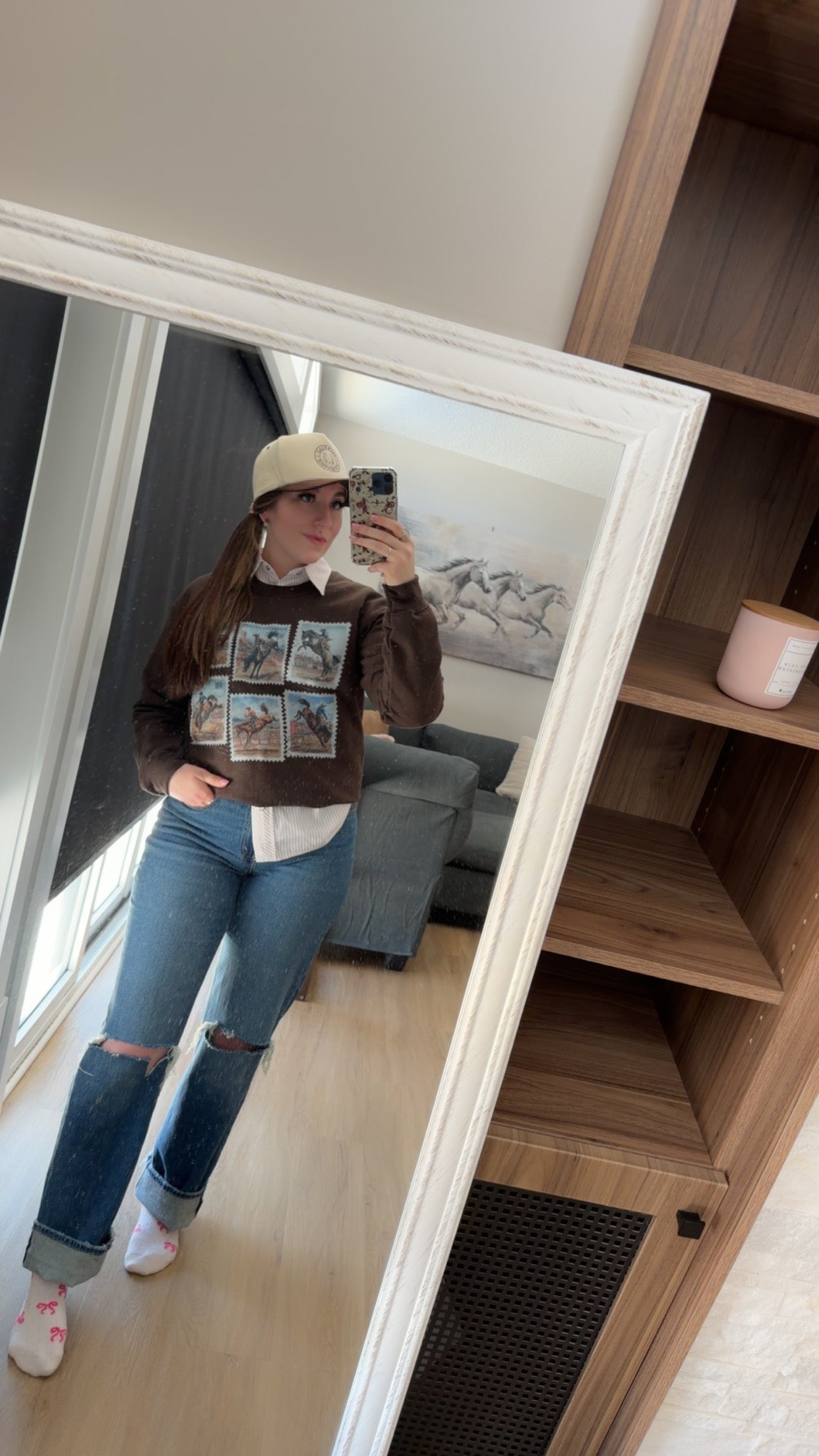 Retro Western Bronc Crew