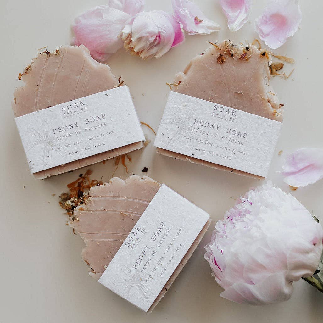 Peony Soap Bar