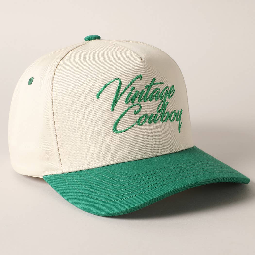 Vintage Cowboy Green