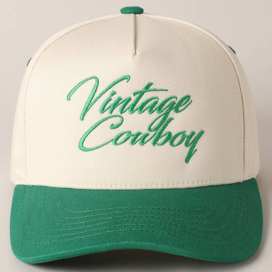 Vintage Cowboy Green