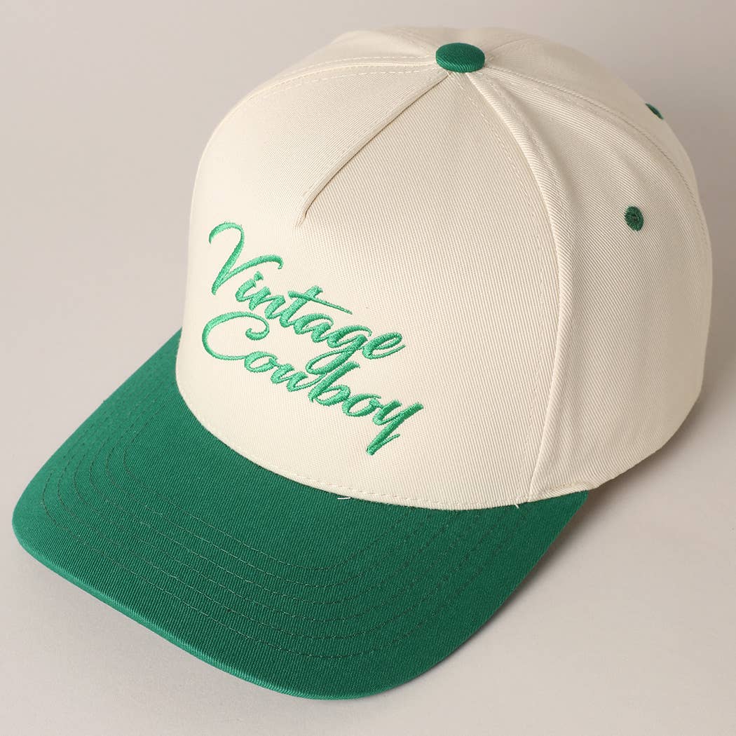 Vintage Cowboy Green