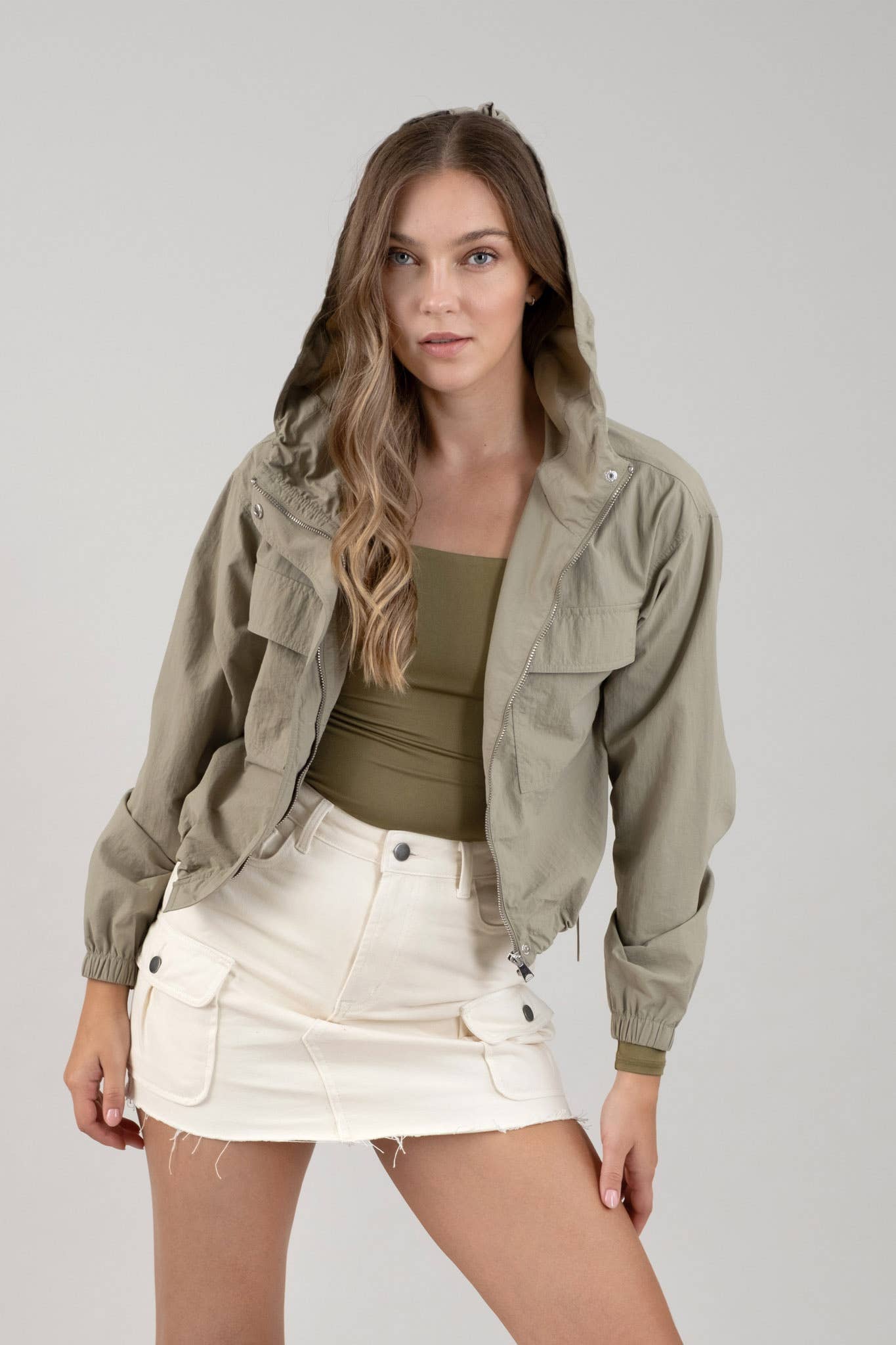 Windbreaker: Light Olive